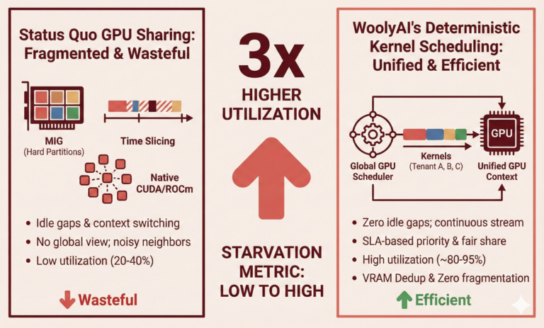 A New Approach to GPU Sharing: Deterministic, SLA-Based GPU Kernel Scheduling for Higher Utilization